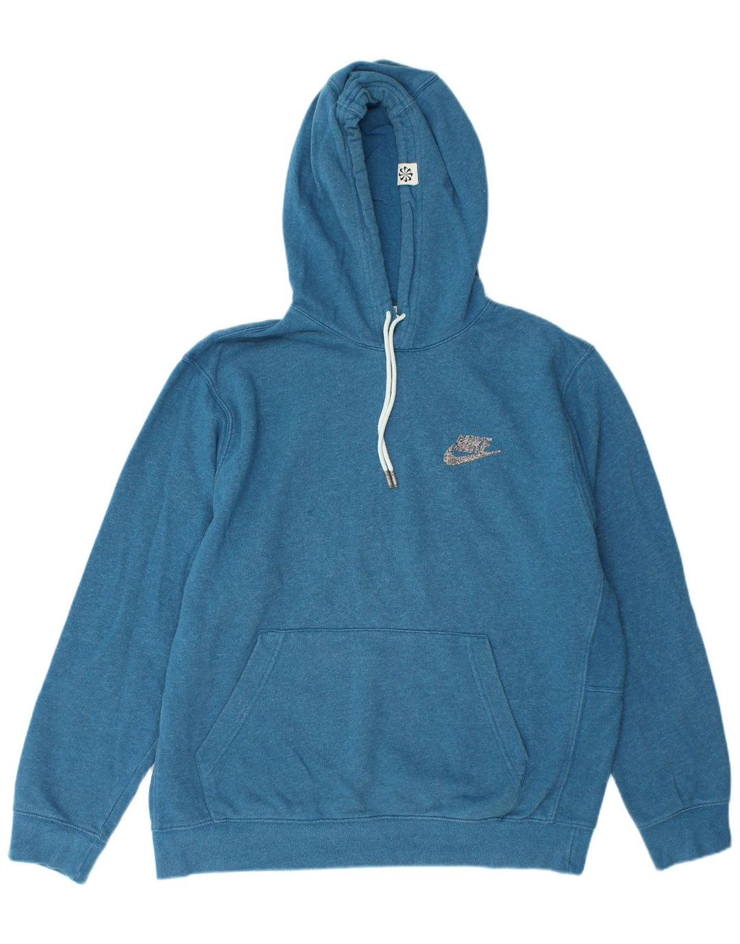 Nike Herren Kapuzenpullover, groß, aus blauer Baumwolle