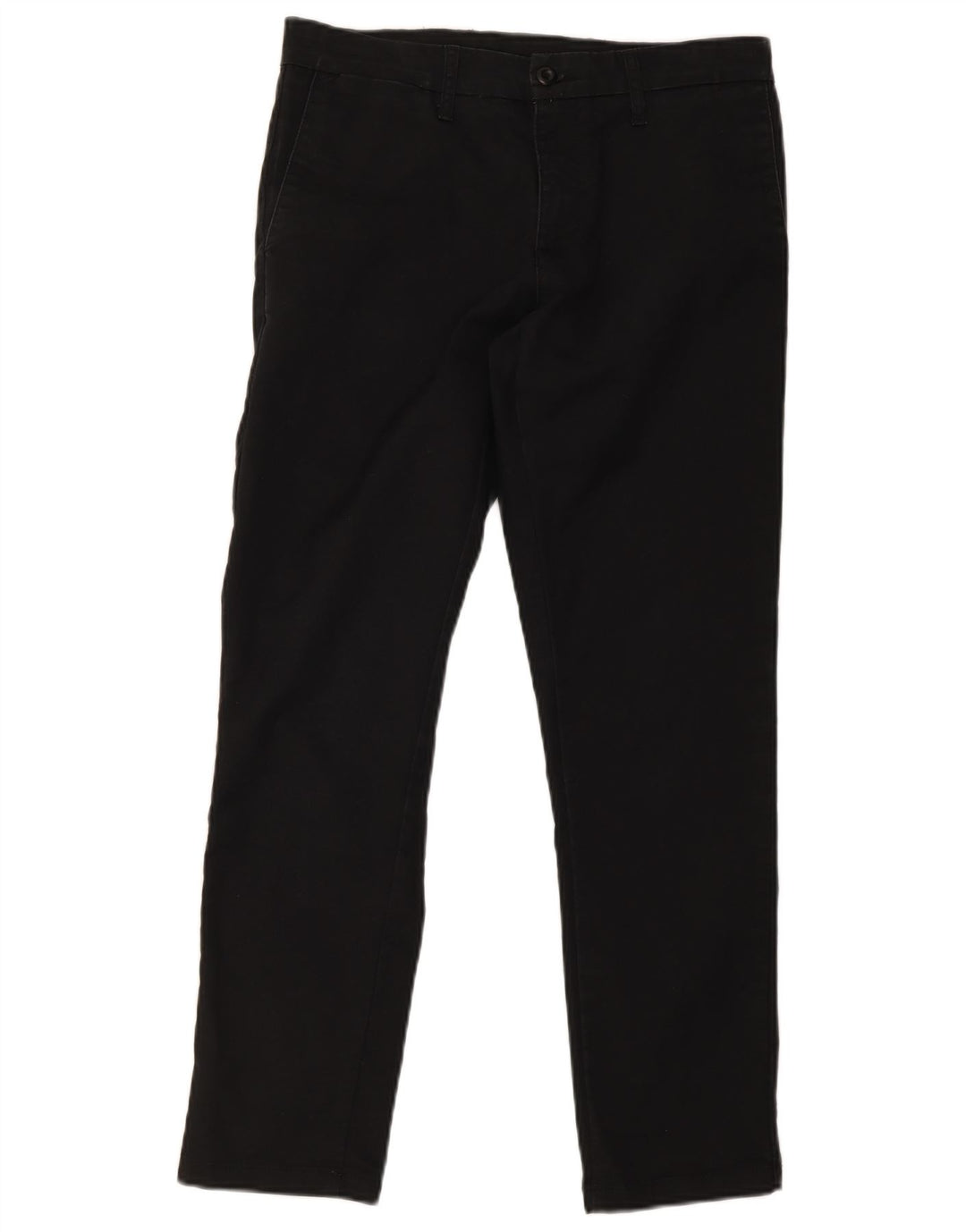 Carhartt Herren Sid Straight Chino Hose W32 L30 Schwarz Baumwolle