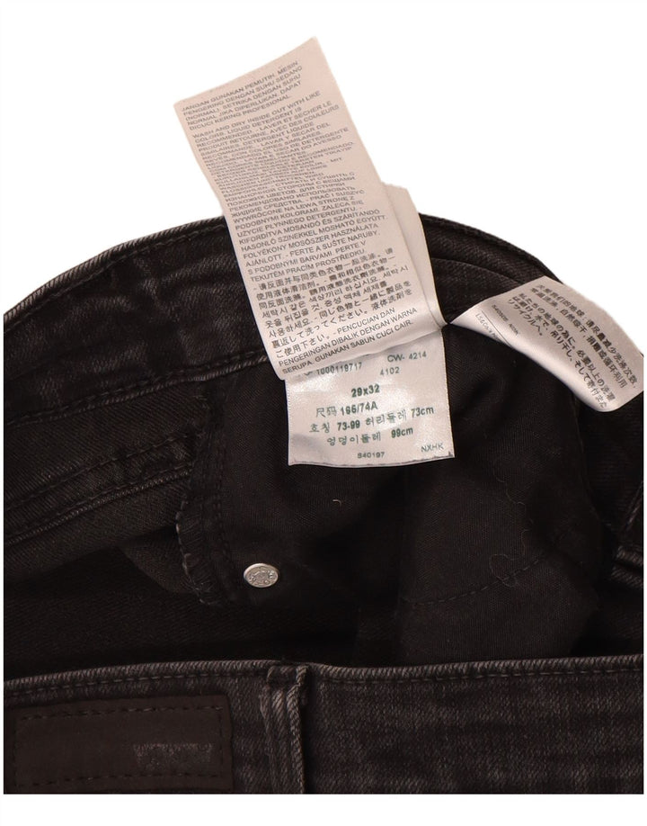 Levi's Damen Demi Curve Mid Rise Slim Jeans US 8 Medium W29 L32 Grau