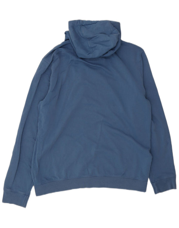 Crew Clothing Herren-Kapuzenpullover mit Reißverschluss, XL, Blau, Baumwolle