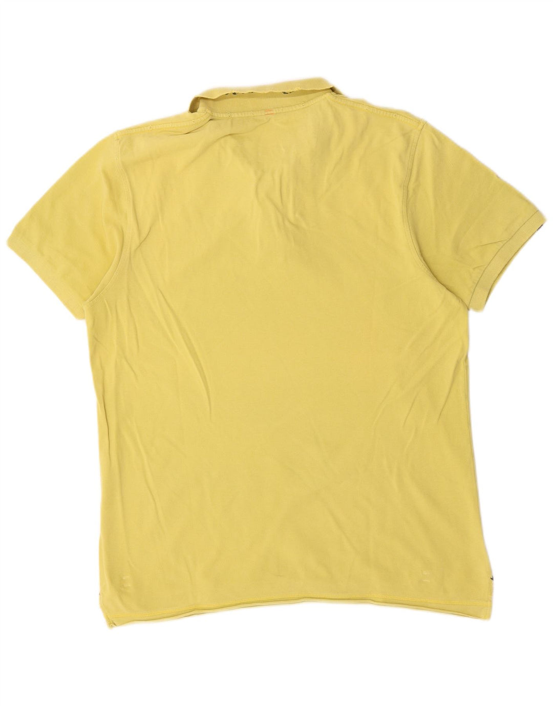 Sun68 Herren Poloshirt 2XL Gelb Baumwolle