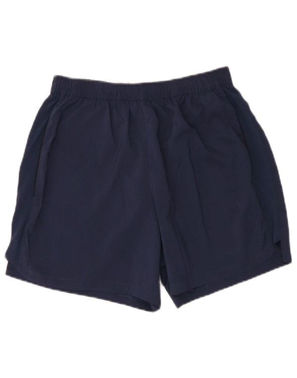 New Balance Herren-Sportshorts, klein, marineblaues Polyester