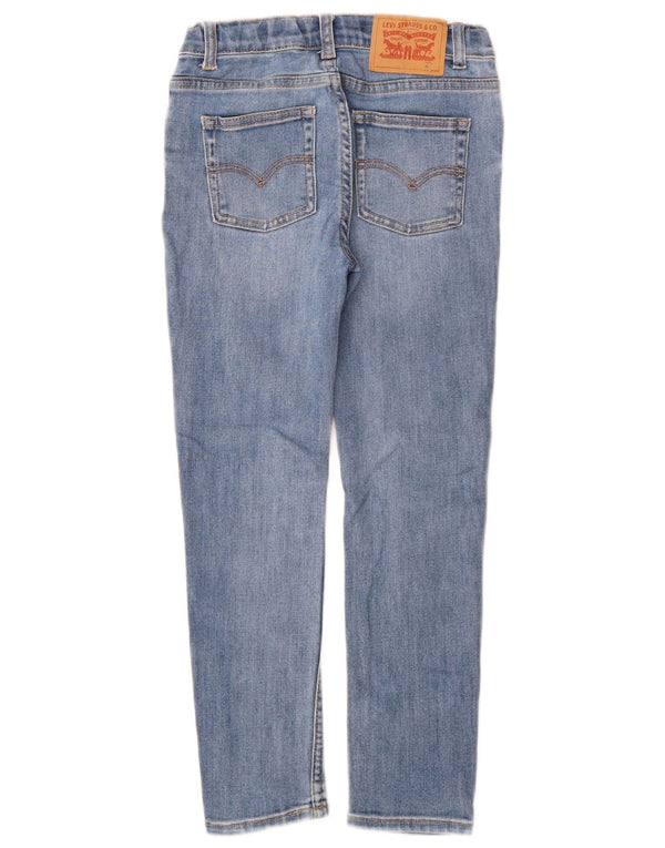 Levi's Skinny Tapered Jeans für Mädchen, 7–8 Jahre, W24 L23, blaue Baumwolle