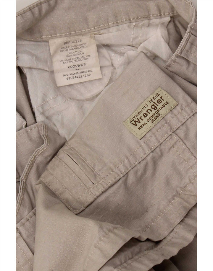 Wrangler Herren Cargoshorts W44 2XL Graue Baumwolle