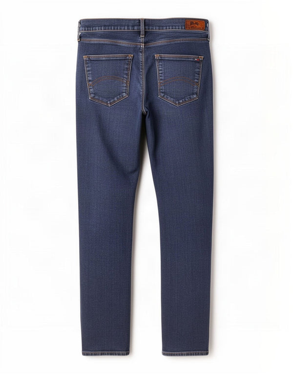 Tommy Hilfiger Damen Nora Mid Rise Skinny Jeans W30 L30 Blaue Baumwolle