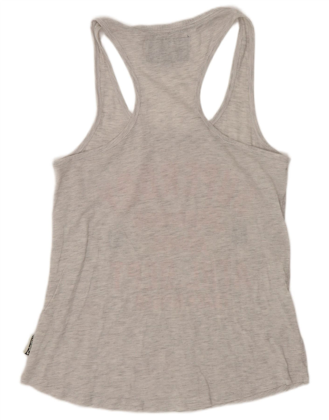 Superdry Herren-Weste mit Grafik, klein, grau geflecktes Polyester