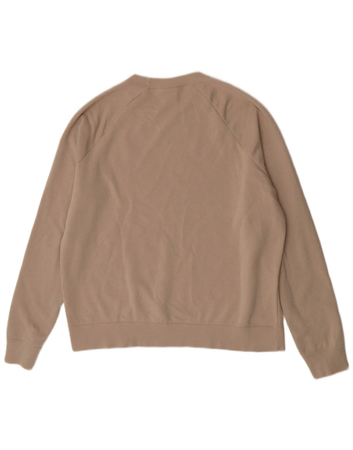 Nike Damen-Sweatshirt in Übergröße, Größe UK 18, XL, Beige, Baumwolle