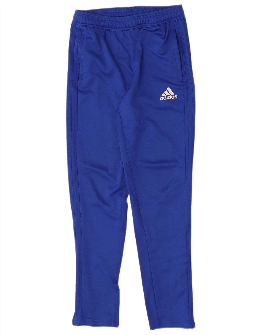 Adidas Jungen Slim Fit Trainingshose 13–14 Jahre, blaues Polyester