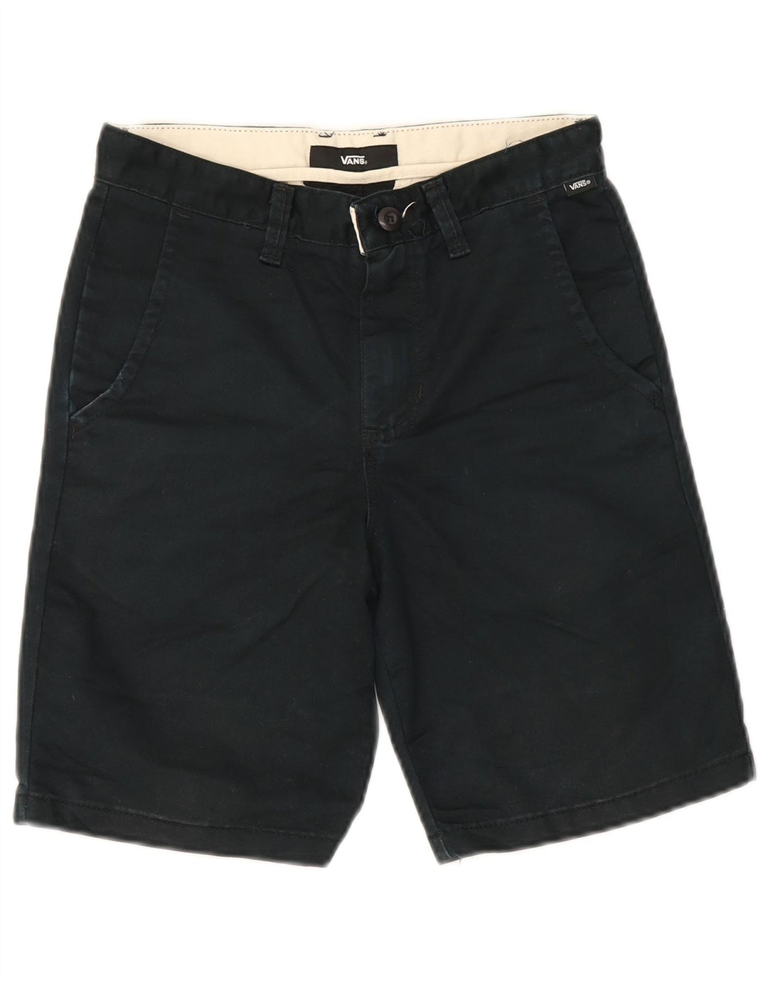 Vans Herren Chinoshorts W27 XS Grüne Baumwolle
