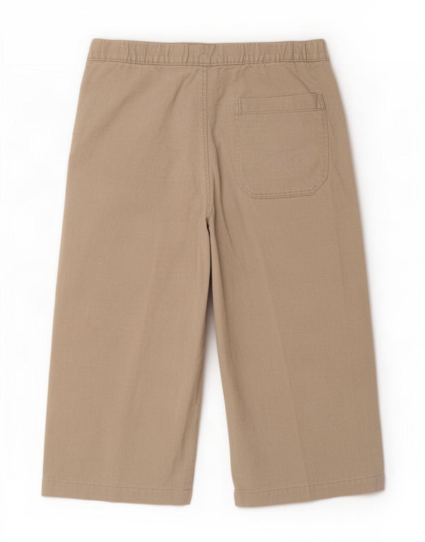 Marks & Spencer Mens Blue Harbour Capri Trousers W32 Medium Beige Linen