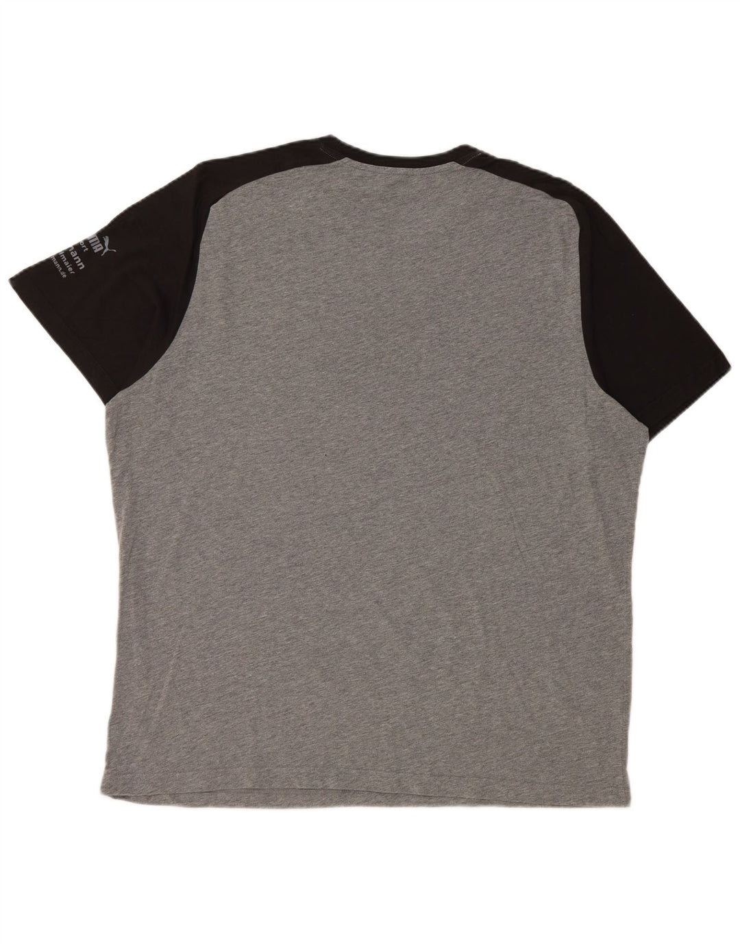 PUMA Herren Grafik T-Shirt Top XL Grau Farbblock