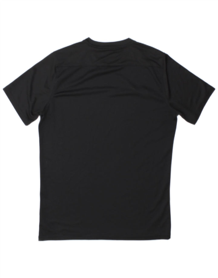 Nike Herren Dri Fit T-Shirt Top Large Schwarz