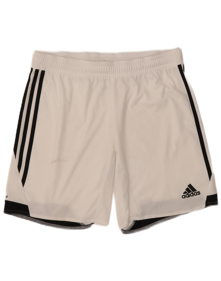 ADIDAS Mens Climacool Sport Shorts Medium  White Colourblock Polyester