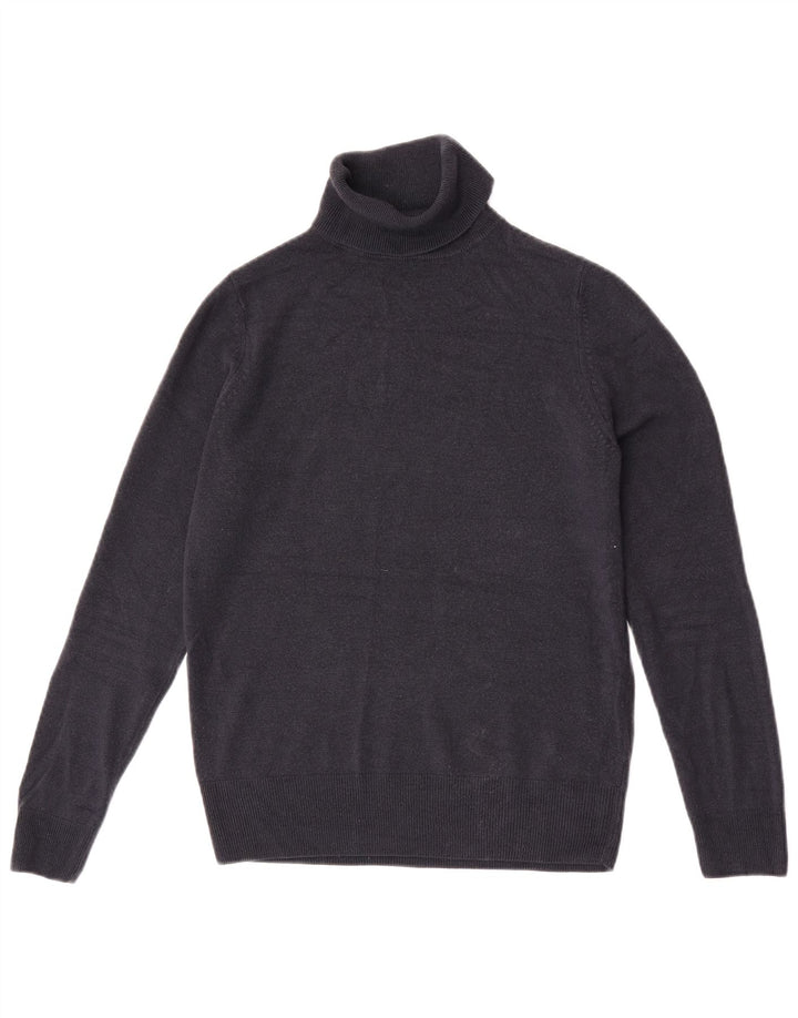 Marks & Spencer Rollkragenpullover für Damen, Gr. 10, Marineblau