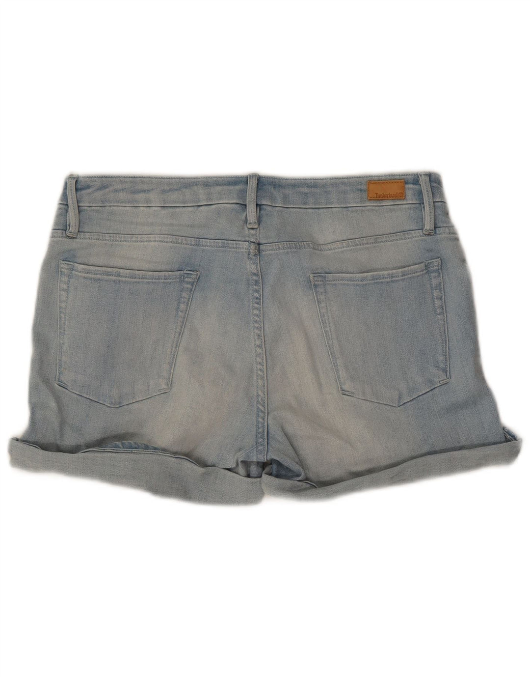 Timberland Damen Jeansshorts W29 mittelblaue Baumwolle