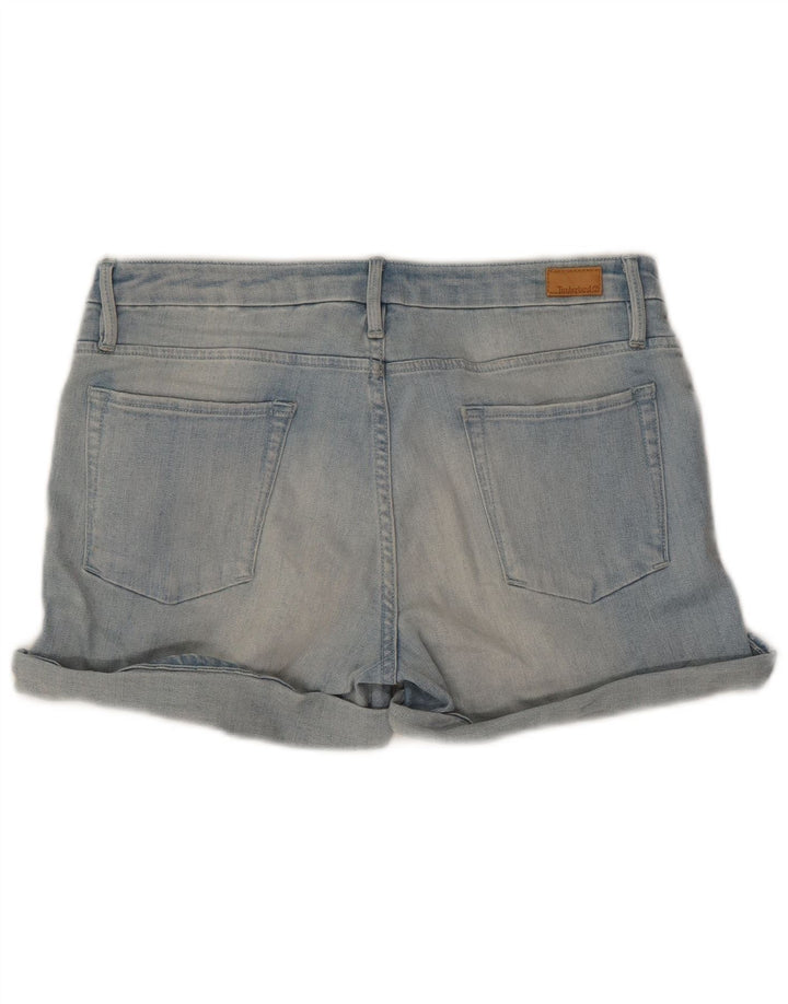 Timberland Damen Jeansshorts W29 mittelblaue Baumwolle