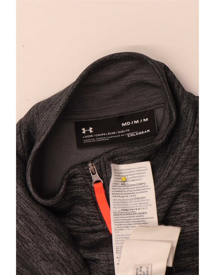 Under Armour Herren Cold Gear Pullover-Trainingsanzugoberteil Mittelgrau meliert