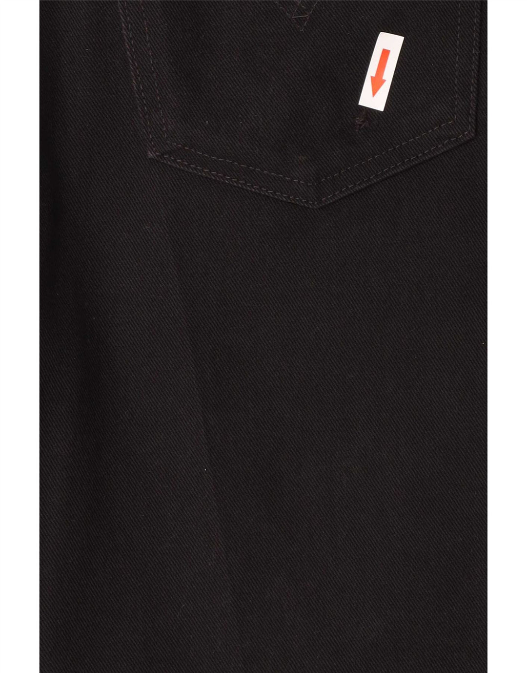 Levi's Herren Straight Jeans W34 L34 Schwarze Baumwolle