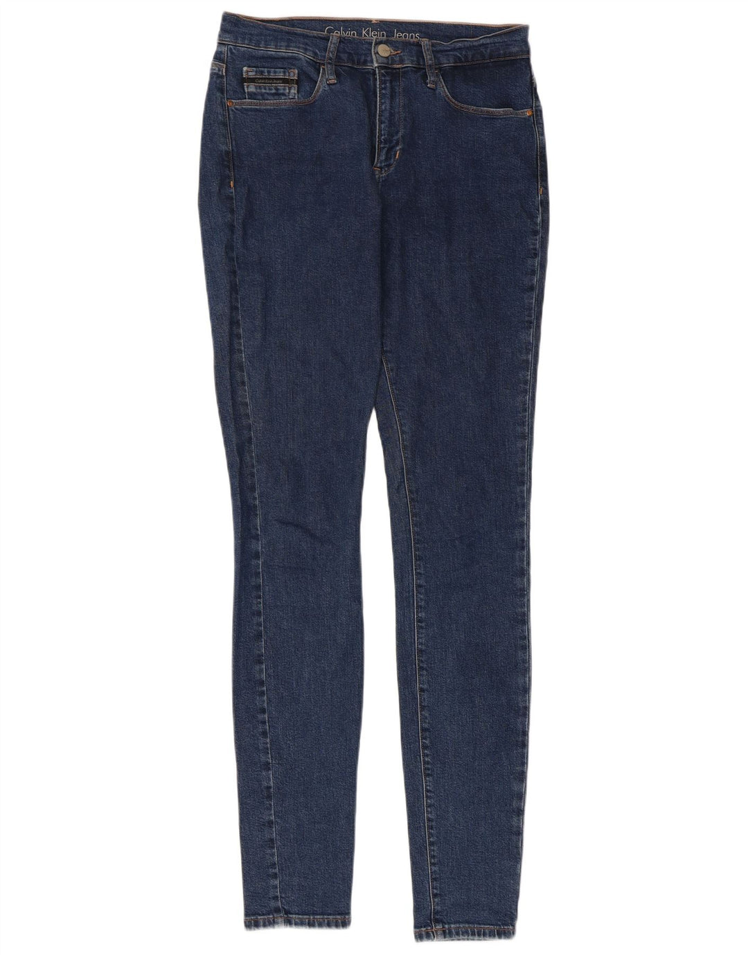 CALVIN KLEIN Damen Skinny Jeans W29 L34 Marineblau