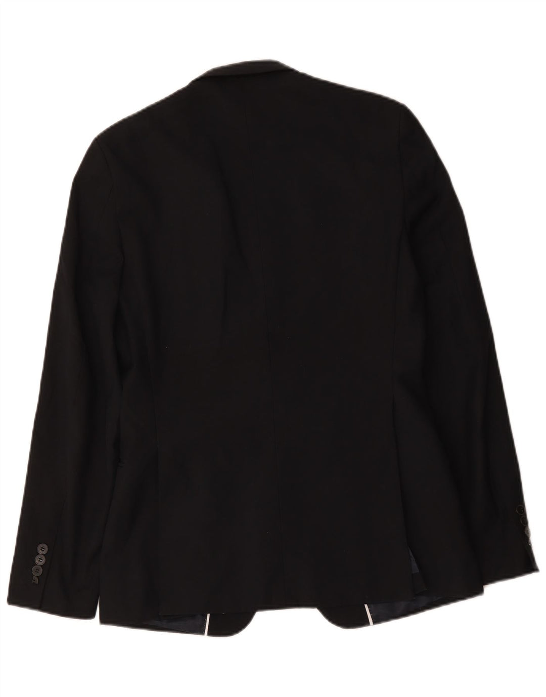 French Connection Herren-Blazer mit 2 Knöpfen, UK 38, Mittelschwarz, Polyester