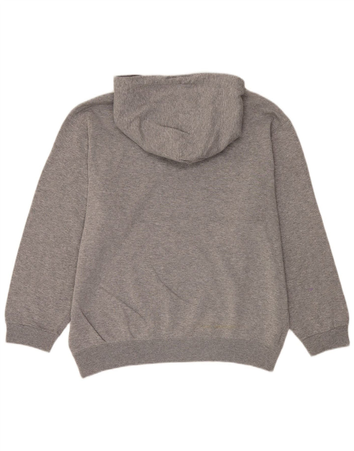 Champion Herren-Kapuzenpullover mit Grafik, mittelgrau gefleckt