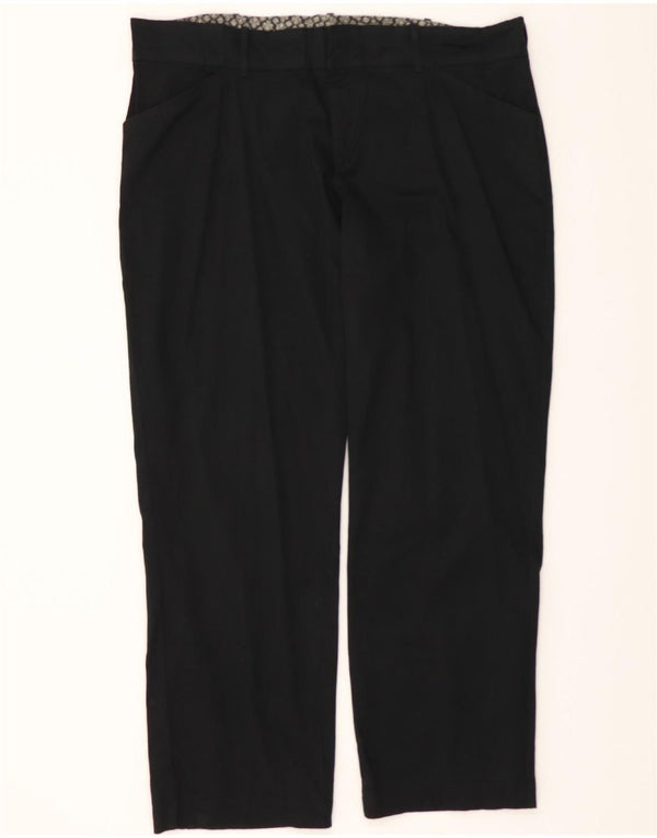 LEE Damen-Freizeithose mit natürlicher Passform, gerade, US 22, 3XL, W44, L32, Schwarz