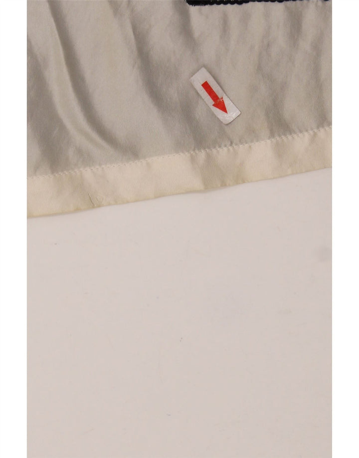 ICEBERG Grafik-Blusenoberteil für Damen, UK 8, Small, gebrochenes Weiß, Farbblock
