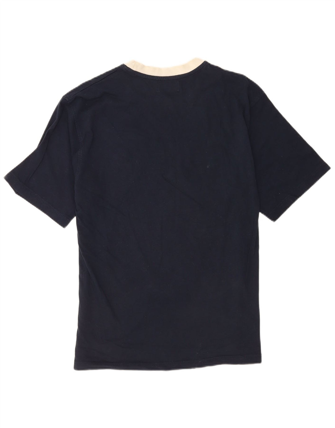 Fred Perry Herren T-Shirt Top Large Marineblau Baumwolle