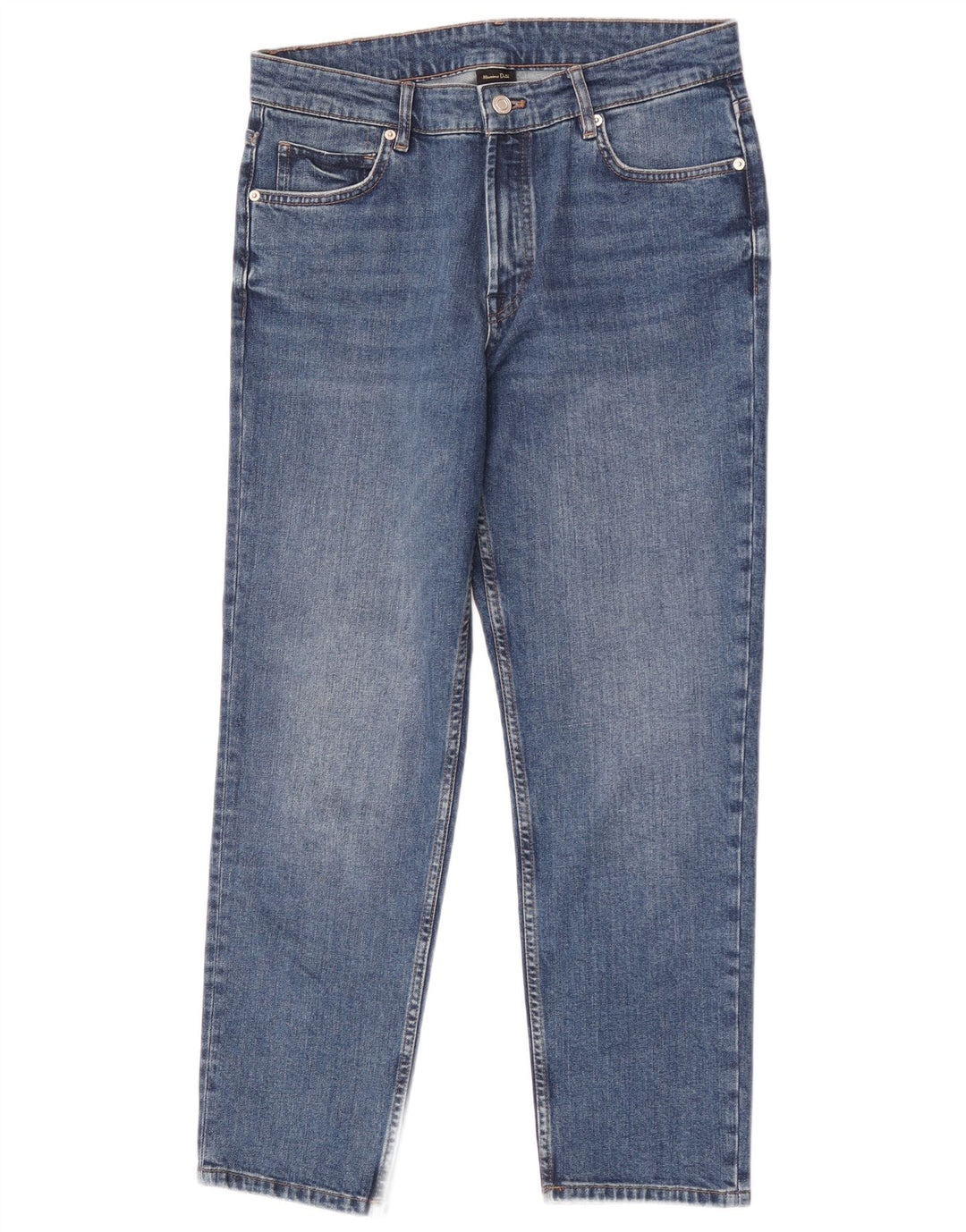 Massimo Dutti Damen Slim Jeans EU 40 Medium W30 L28 Blau