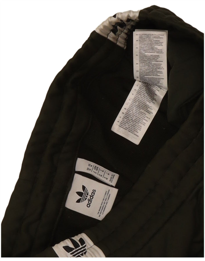 Adidas Herren-Trainingsanzug mit Grafik, Jogginghose, Mittelkhaki, Farbblock