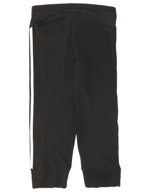 Adidas Damen Climacool Capri Trainingshose Jogger UK 14 Medium Schwarz