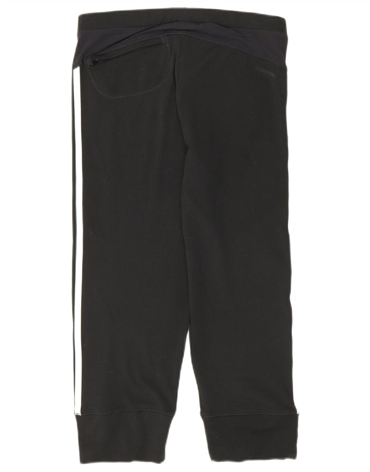Adidas Damen Climacool Capri Trainingshose Jogger UK 14 Medium Schwarz