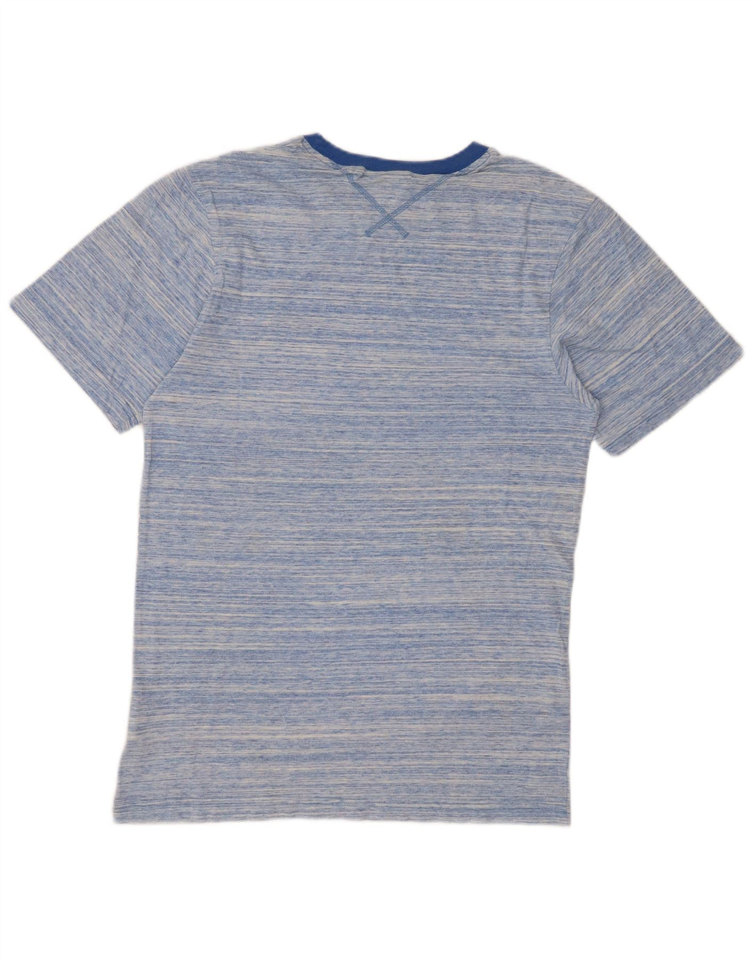 JORDAN Mens T-Shirt Top Small Blue Flecked Cotton