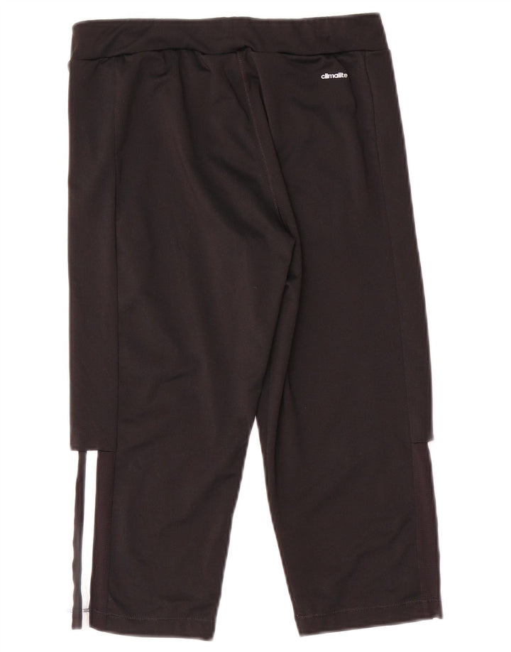 Adidas Jungen Climalite Capri-Trainingshose, 13–14 Jahre, schwarzes Polyester