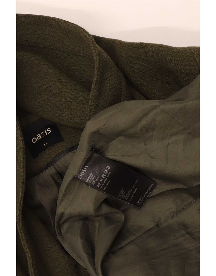 Oasis Damenmantel UK 14 Medium Khaki Polyester