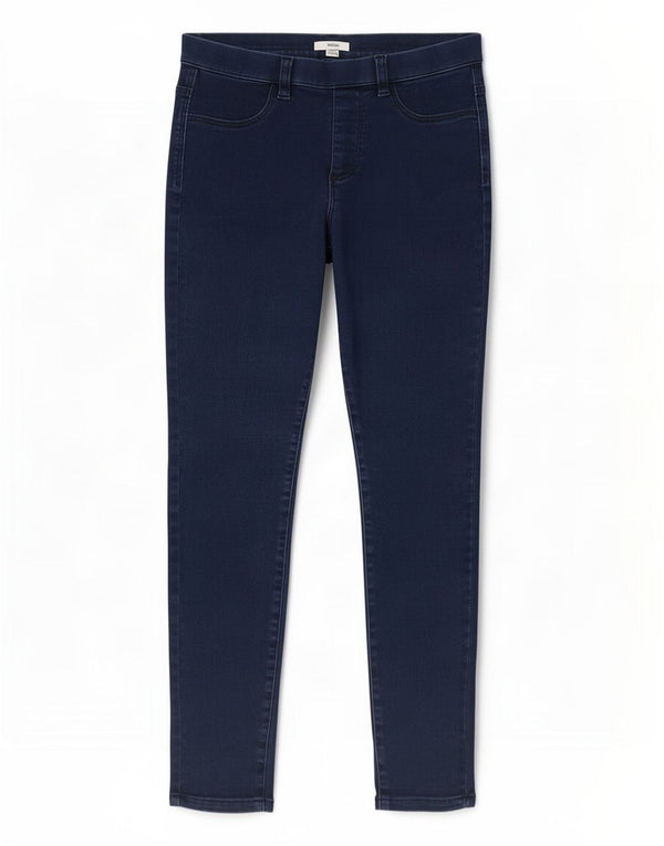 M&Co Damen Mauritius Skinny Jeans UK 12 Medium W30 L26 Blaue Baumwolle