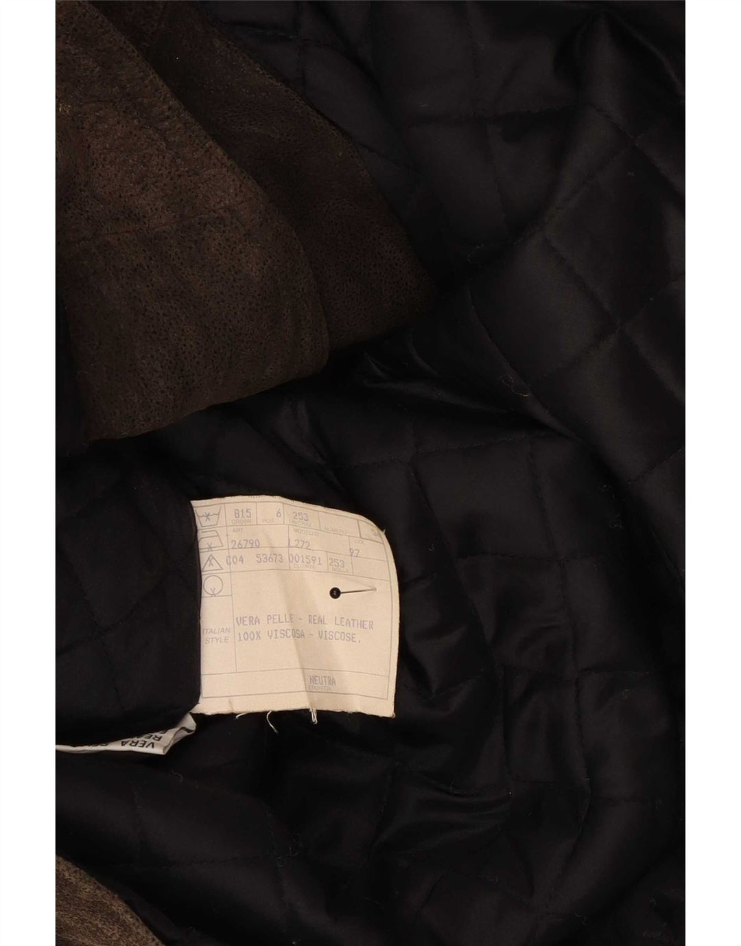 Vintage Herren Wildlederjacke IT 54 2XL Braunes Leder
