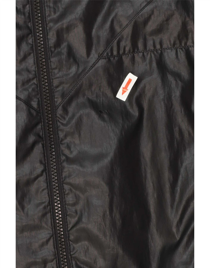 Adidas Herren-Regenjacke mit Kapuze, UK 38, mittelschwarz, Polyester