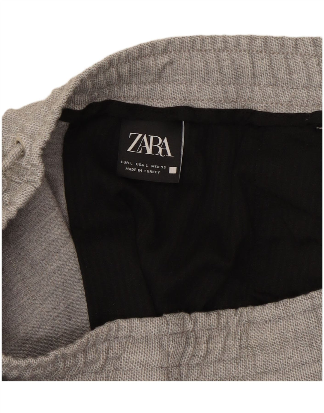 Zara Damen Trainingshose UK 16 Large Grau