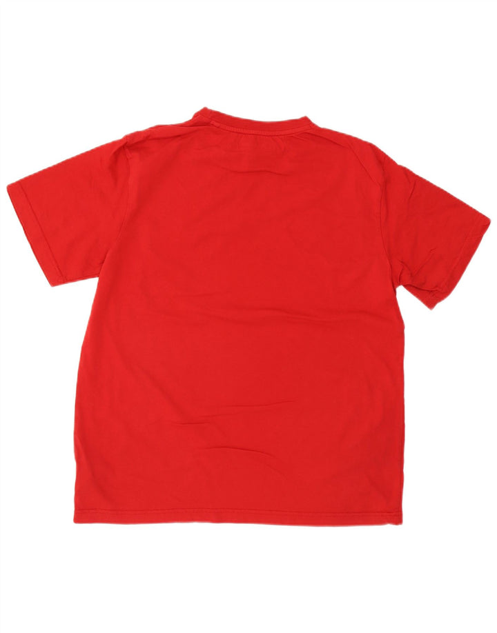 Berghaus Herren-T-Shirt mit Grafik, groß, aus roter Baumwolle