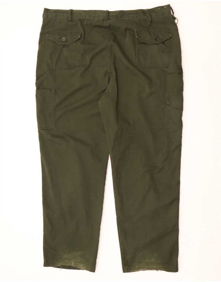 Dickies Herren-Cargohose mit Pegged, W44, L31, grünes Polyester