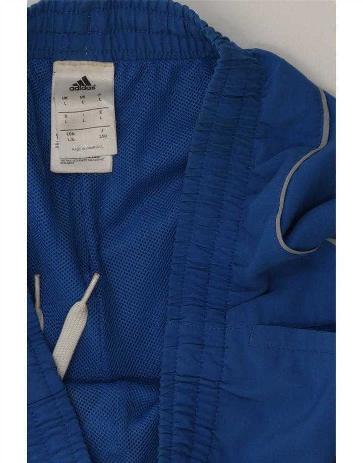 Adidas Herren Graphic Sport Shorts Large Blau Polyester