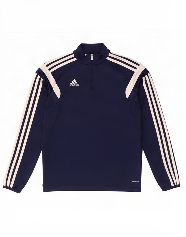 Adidas Climacool Pullover-Trainingsanzug für Jungen, 11–12 Jahre, Größe L, Marineblau