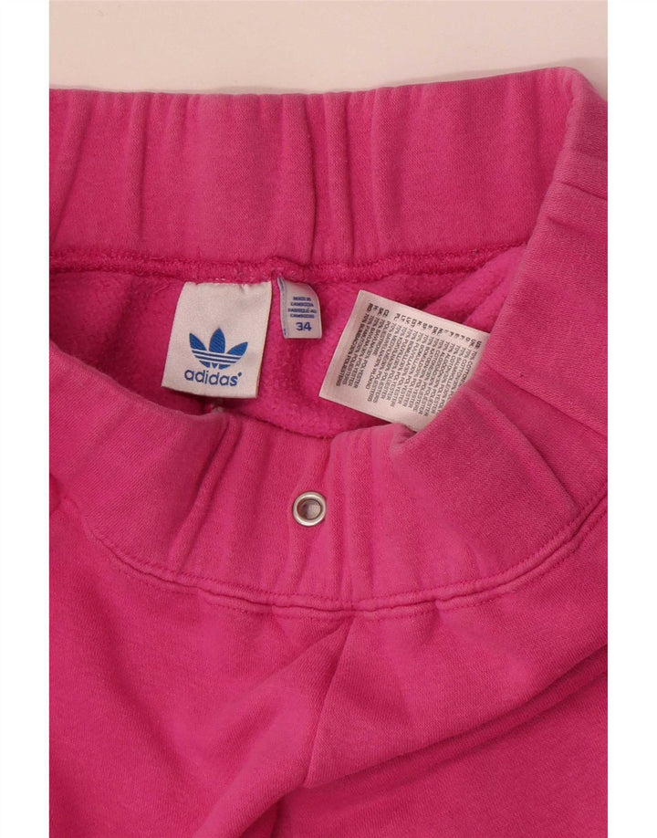 Adidas Damen Trainingshose EU 34 Small Rosa Baumwolle