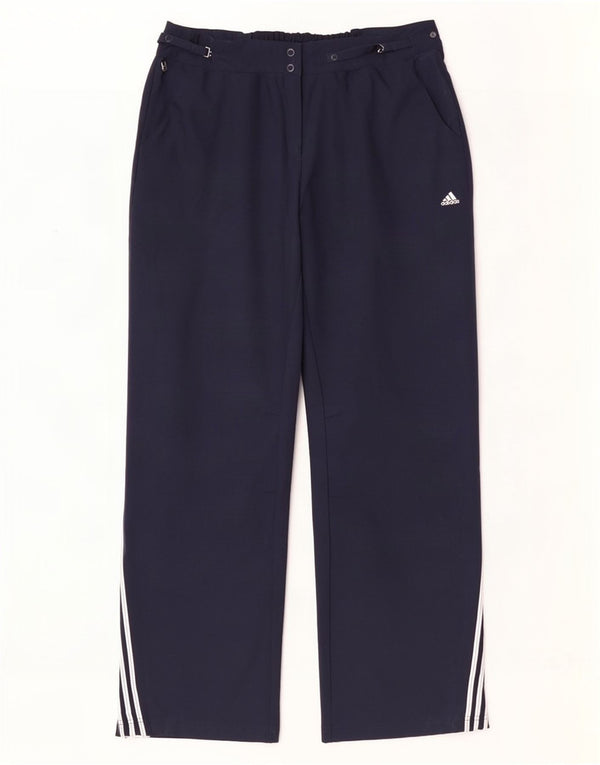 Adidas Damen Climalite Chino Hose UK 14 Medium W32 L32 Marineblau