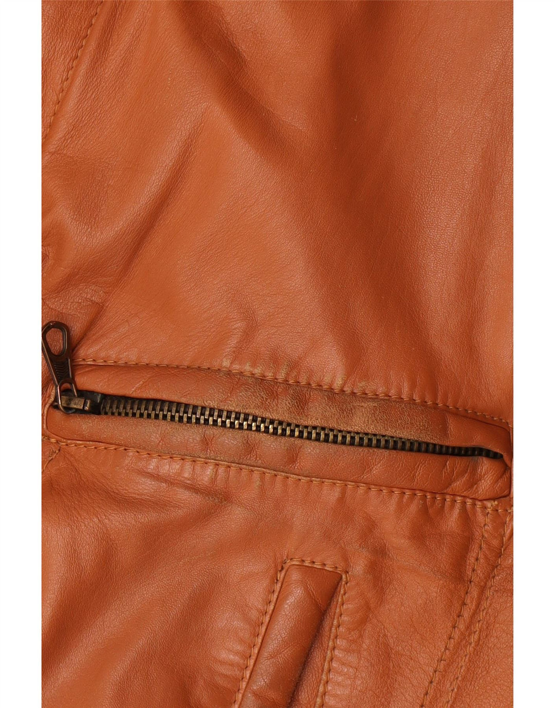 Vintage Herren Lederjacke UK 40 Large Braun