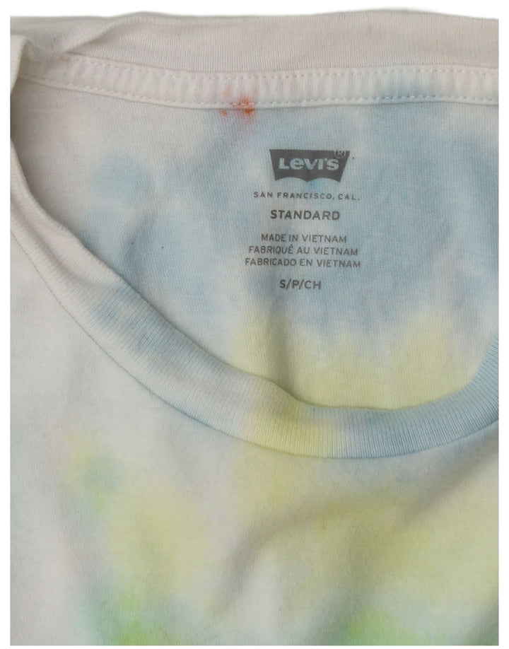 Levi's Herren-T-Shirt mit Standard-Grafik, Größe S, mehrfarbig, Batik-Baumwolle