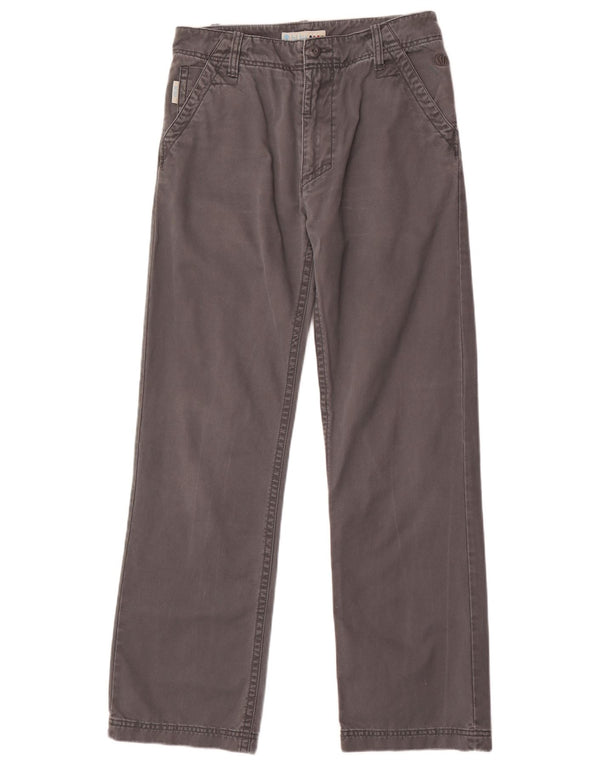 Fat Face Mens Straight Chino Trousers W30 L31 Grey Cotton
