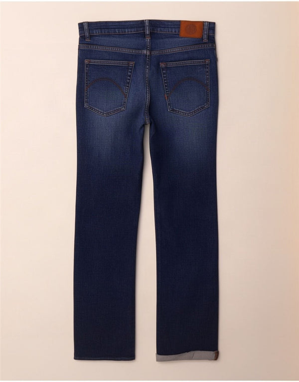 Pretty Green Herren Burnage Regular Fit Straight Jeans W30 L28 Blaue Baumwolle