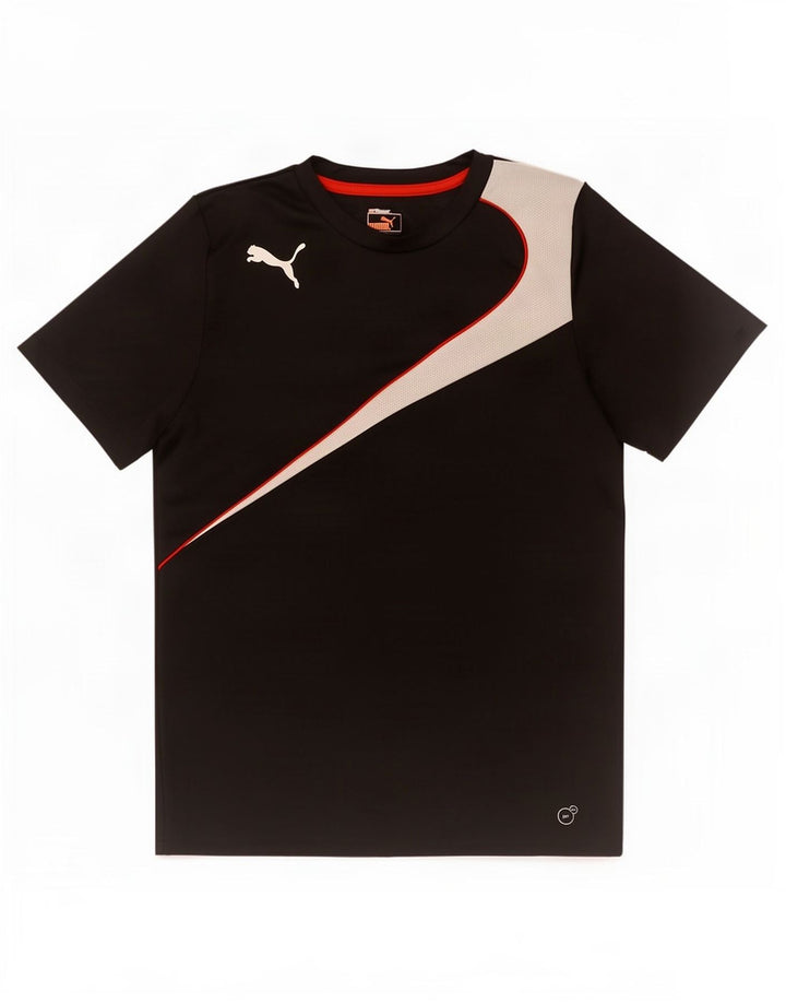 Nike Herren T-Shirt Top Small Schwarz Colourblock
